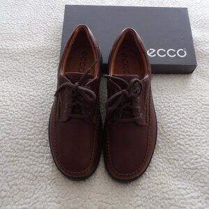 Ecco Seawalker NEW BROWN(Rust) Leather Oxford Shoes Size EU 41(US 7-7.5)